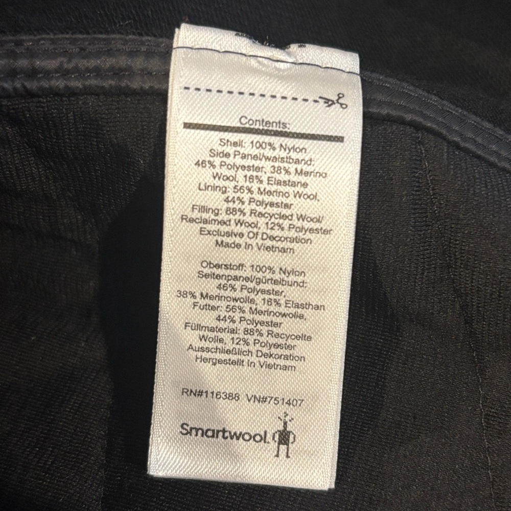 Smartwool Smartloft 60 Mini Puffer Skirt Women’s Size Large in Black NWT! - Picture 6 of 10